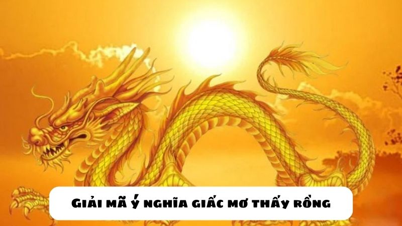 mơ thấy rồng