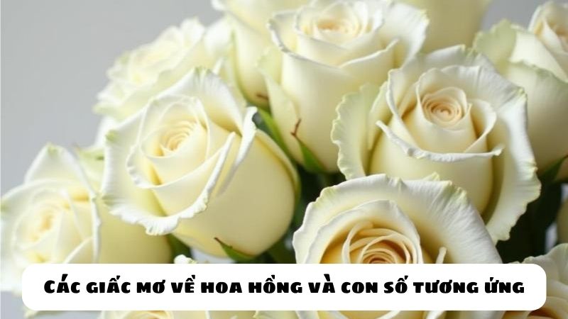 mơ thấy cây hoa hồng