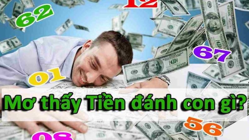 mơ thấy tiền đánh con gì