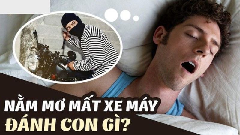 mơ mất xe máy