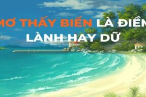 Giải mã giấc mơ thấy biển – Đánh con gì để trúng lớn?