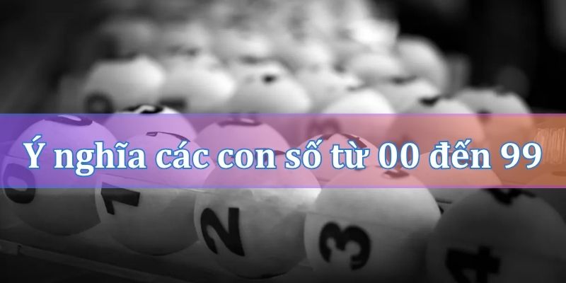 Ý nghĩa các con số từ 00 đến 99